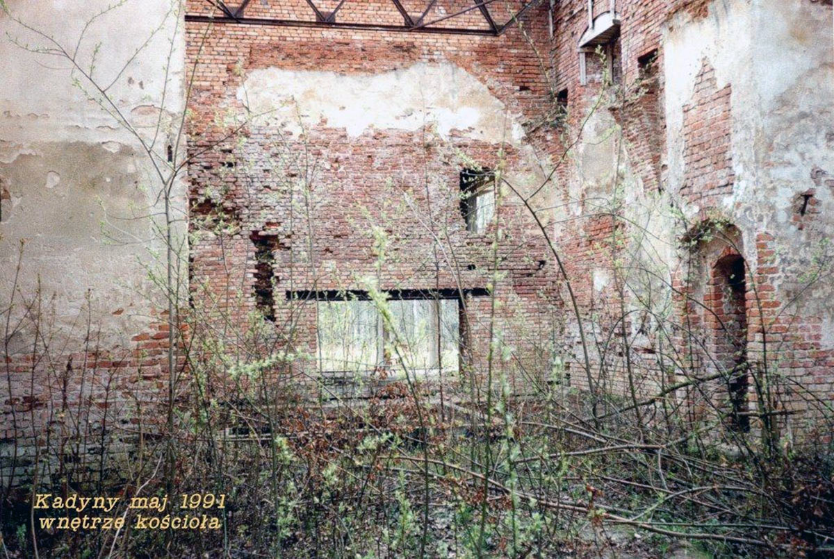 Klasztor w 1991 r.