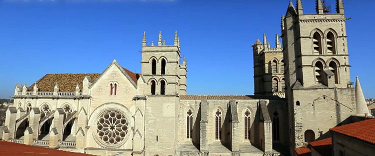 Katedra św. Piotra w Montpellier gdzie studiował Św. Antoni